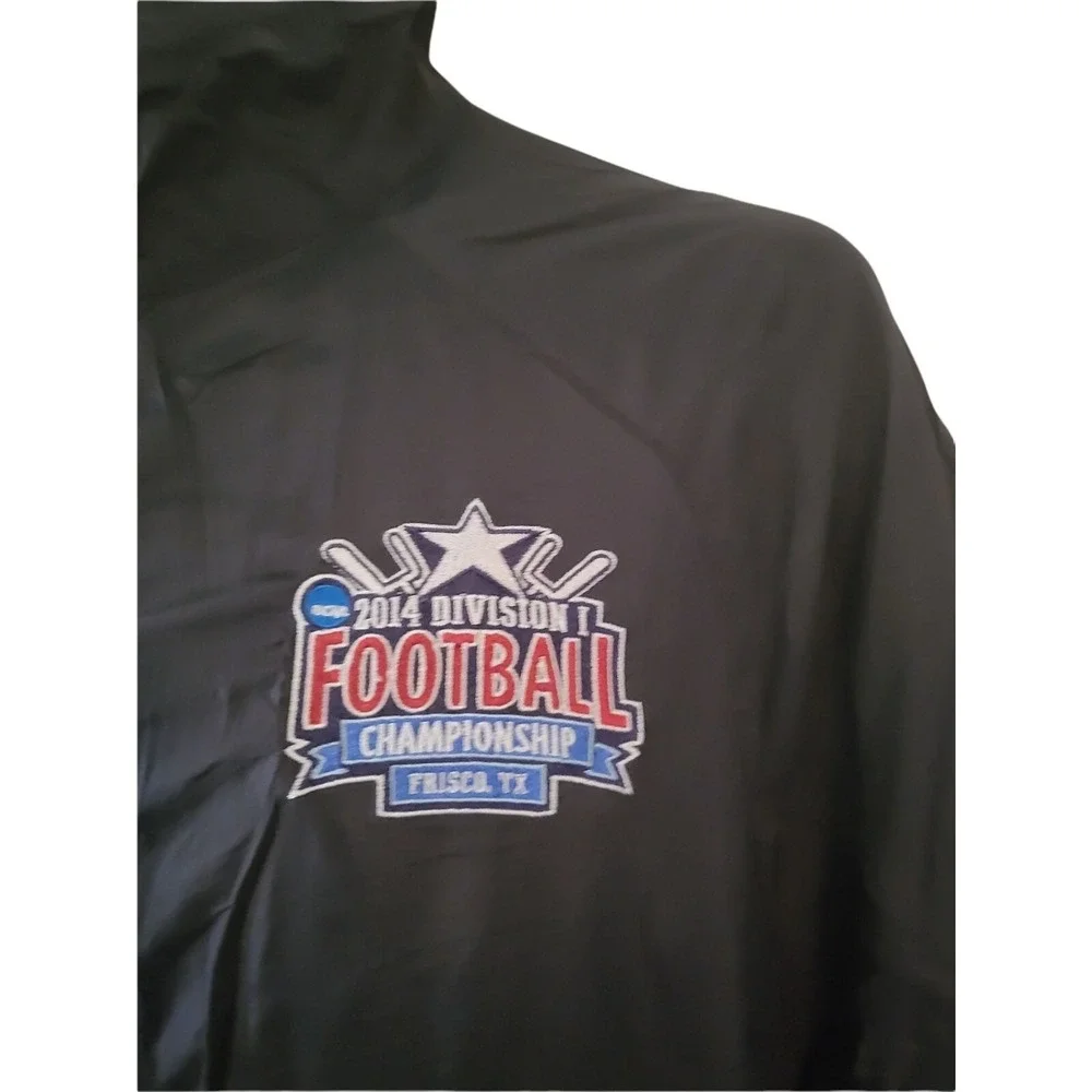 NCAA Nike Division I Football Championship Sz L Full Zip Windbreaker Jacket Men